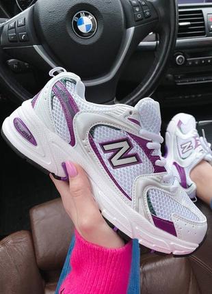 Жіночі кросівки new balance 530 white/purple