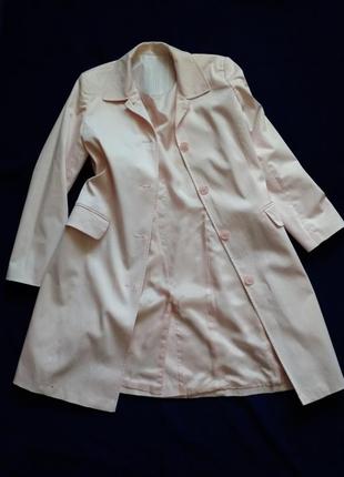 Елегантний світло-рожевий плащ next