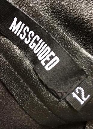Юбка missguided из качественной экокожи. 6