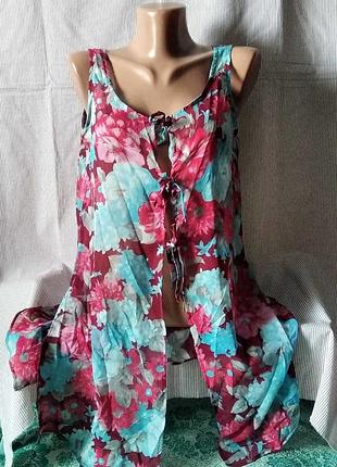 Накидка блуза оверсайз італія