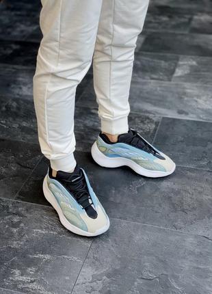 Женские кроссовки adidas yeezy boost 700 blue8 фото