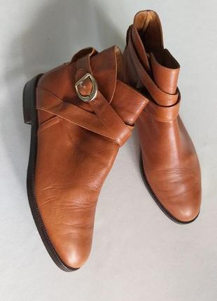 Шкіряні черевики високої якості romano firenze розмір 36,52 фото