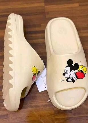 florida slide "mickey mouse" шлепки/тапочки микки маус3 фото