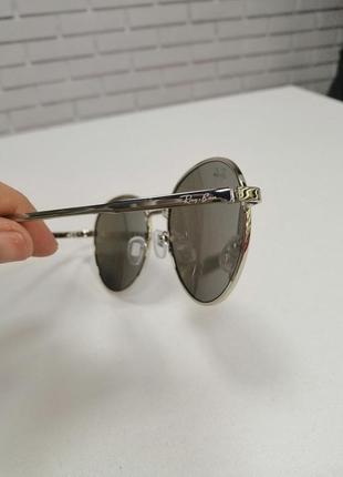 Солнцезащитные очки ray ban зеркальные4 фото