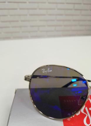 Солнцезащитные очки ray ban зеркальные5 фото