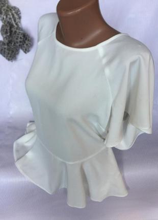 Шикарная белая блуза2 фото