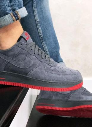 Р.44 кросівки nike air philippiness rainbow colored blue jeans girls (сіро/червоні) ks 10293