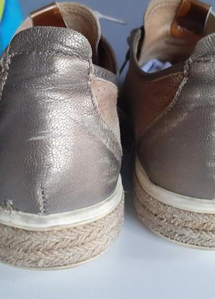 Кожаные туфли на шнурках8 фото