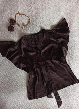 Шелковая блуза laura ashley1 фото