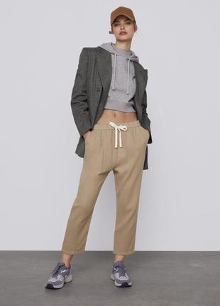 Штани zara з високою посадкою