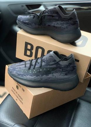 Чоловічі кросівки adidas yeezy 380 black