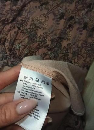 Красивое платье hallhaber donna натуральний шелк. 3
