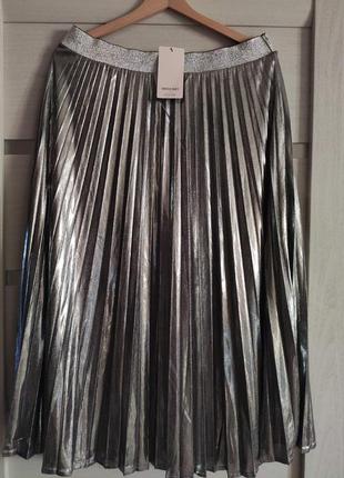 Нарядная плиссированная юбка orsay разм.422 фото