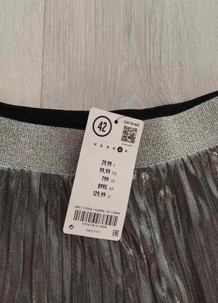 Нарядная плиссированная юбка orsay разм.425 фото