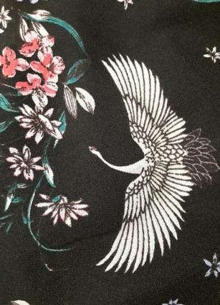 M& co р. 16 нарядна блузка квіти птиці8 фото