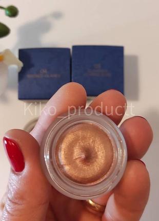 Кремові тіні для повік "kiko lost in amalfi metal chrome eyeshadow"2 фото