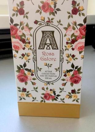 Attar collection rosa galore💥оригинал 1,5 мл распив аромата затест