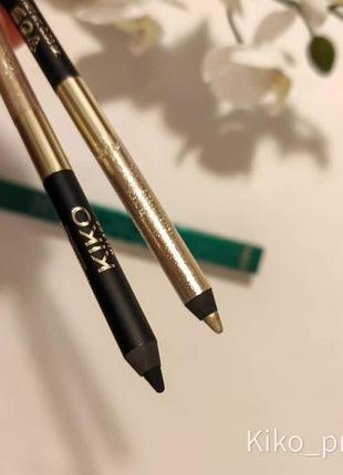 Двосторонній лівець для очей "kiko holiday gems lasting duo eye pencil"