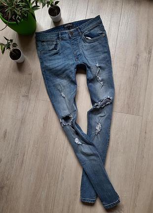 Джинси штани штани чоловічі підліткові стрейчеві