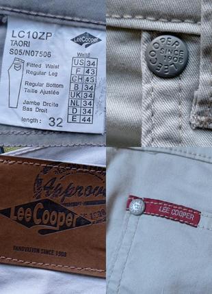 Штани lee cooper оригінал джинси світлі w34l326 фото