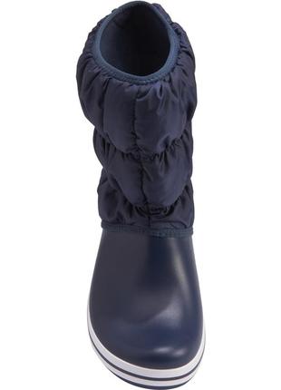 Женские сапоги crocs crocband winter puff boot, 100% оригинал6 фото