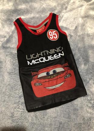 Майка футболка disney cars