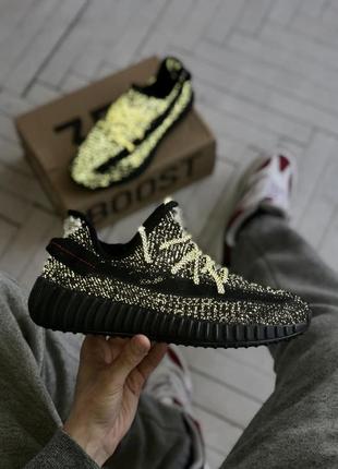 Кроссовки adidas yeezy boost 350 v2 black reflective  36-37-38-39-40-41-42-43-44-452 фото