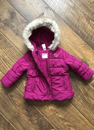 Класна демісезонна куртка baby club 12-18міс.