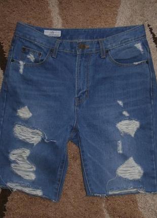 Scooter  модные рваные шорты с высокой посадкой