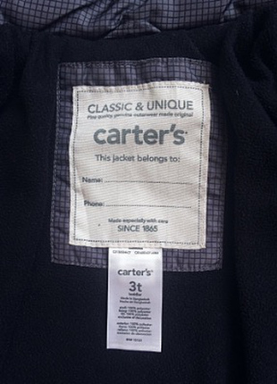 Зимний костюм carters 3t4 фото