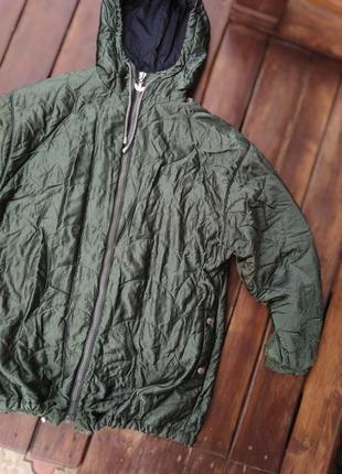 Винтажная куртка-парка adidas original оверсайз 90х годов2 фото