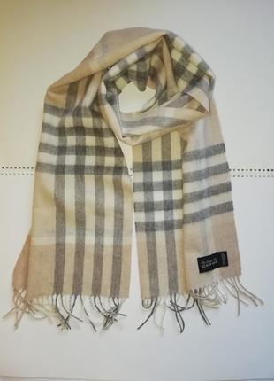 Кашемировый шарф the royal mile scarf bar в стиле burberry3 фото