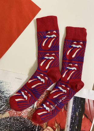 Happy socks by rolling stones носки бренд