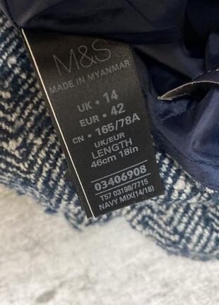 Юбка стильная, миди m&s collection7 фото