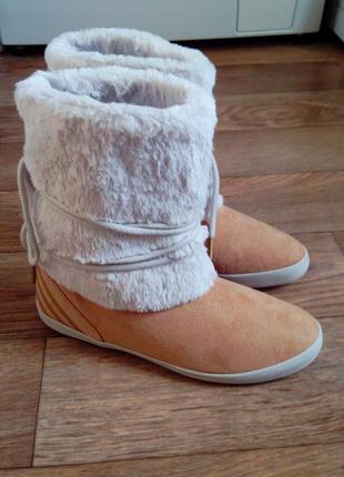 Чоботи/ напівчоботи/ уггі adidas neo eskimo winter boots 23.52 фото