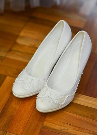 Свадебные туфли1 фото