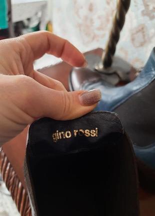 Ботинки челси gino rossi натуральная кожа, стильные классические6 фото