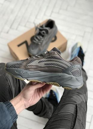 Мужские кроссовки adidas yeezy boost 700 brown 40-41-42-43-44-454 фото