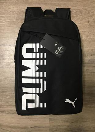 Рюкзак городской/молодежный/спортивный puma чёрный