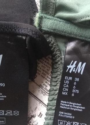 H&m купальник раздельный купальный лиф + купальные трусики плавки бикини3 фото