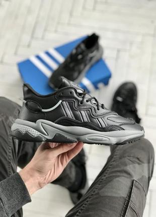 Чоловічі кросівки adidas ozweego black 40-41-42-43-44-45