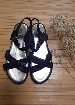 Стильные босоножки сандалии bellini кожа2 фото