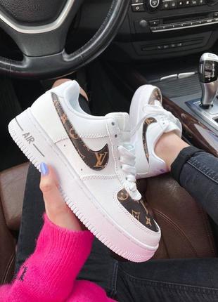 Кросівки nike air force x louis vuitton