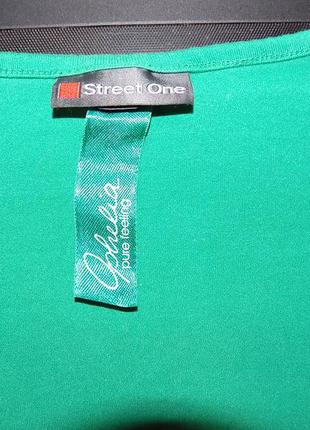 Кофта джемпер пуловер зеленая фирменная street one размер 503 фото