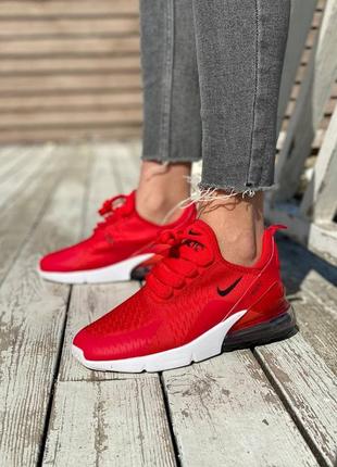 Жіночі кросівки nike air max 270 red