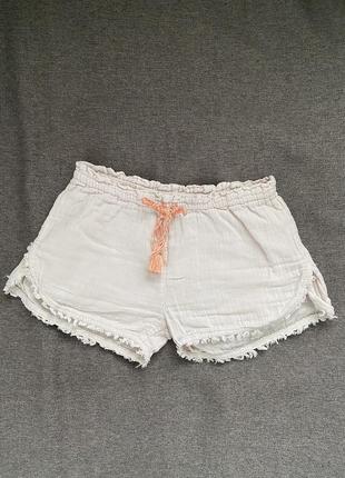 Лёгкие муслиновые шортики на девочку