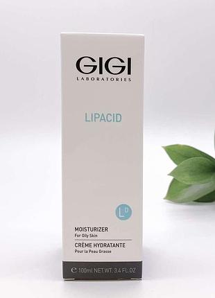 Зволожуючий крем для жирної проблемної шкіри lipacid gigi