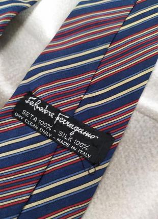 Шовковий галстук від salvatore ferragamo4 фото