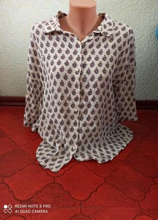 Вискозная блуза m&s1 фото