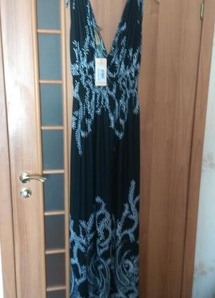Ошатне плаття-сарафан в підлогу.2 фото